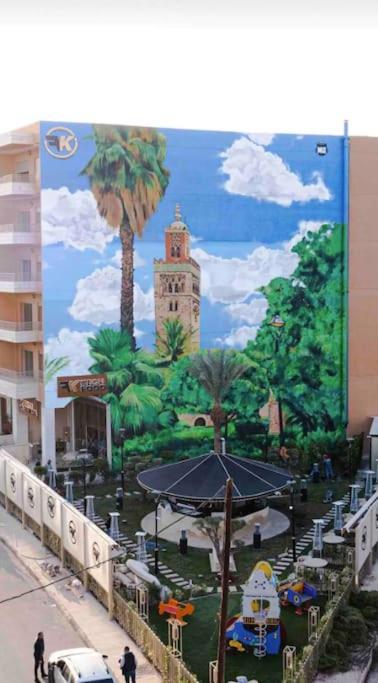 Appart Majorelle Terrasse Wifi Centre Ville مراكش المظهر الخارجي الصورة