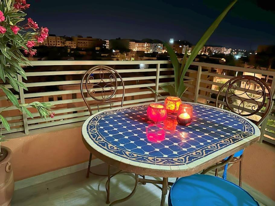 Appart Majorelle Terrasse Wifi Centre Ville مراكش المظهر الخارجي الصورة